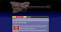 Desktop Screenshot of bluehughmusic.com